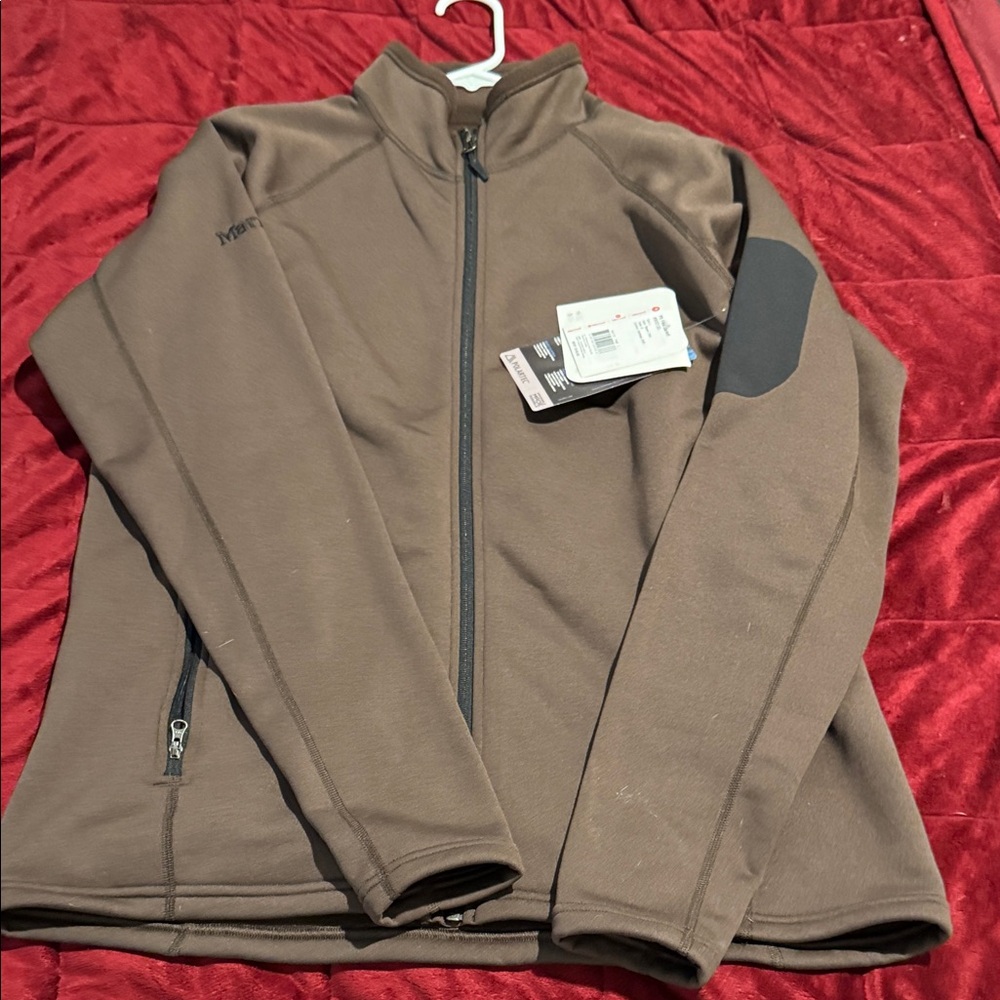 Marmot Brown Full-Zip Jacket